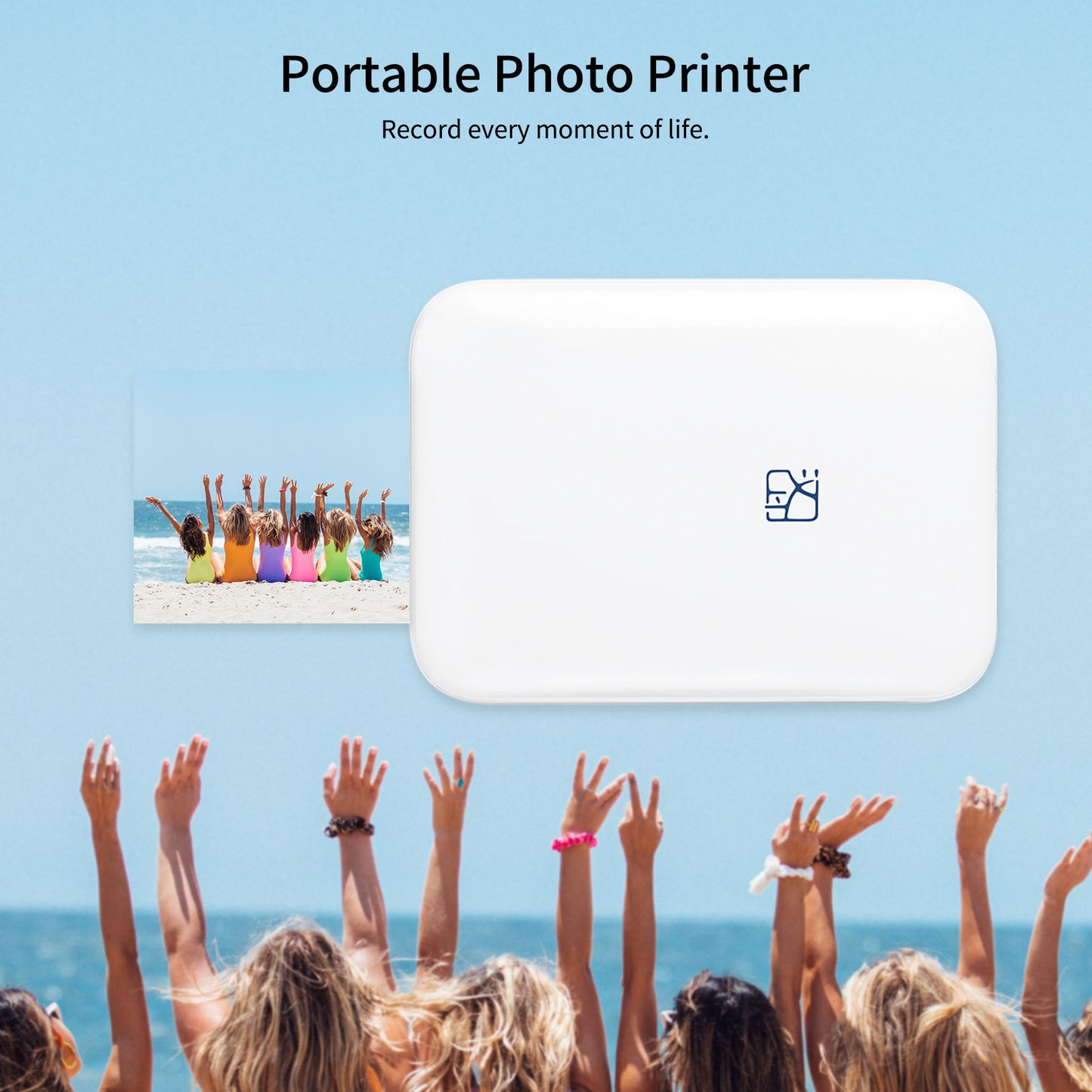 PP03 Color Mini Photo Printer | MT53 Pocket Photo Color Printer