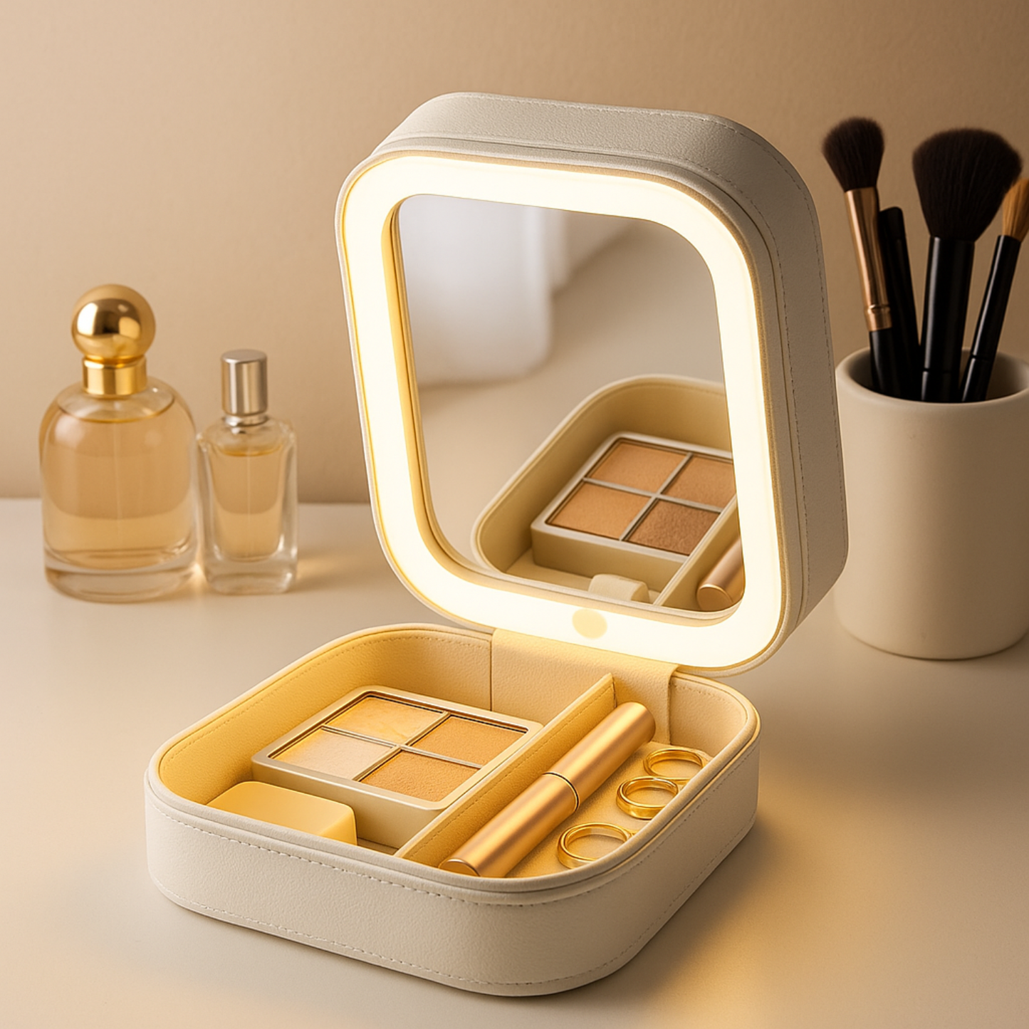 GlowBox™ LED Mirror Vanity