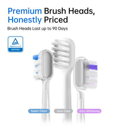 Electric Toothbrush, 60° Oscillation &  (66,000 Times/Minute) Vibration