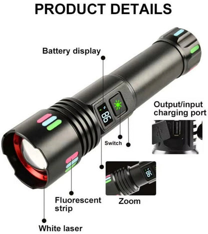 Ghs torch 40000mAh Lithium battery with powerbank