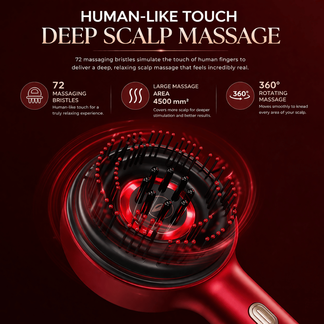 Bella™ 3-in-1 Red Light Therapy Hair Brush
