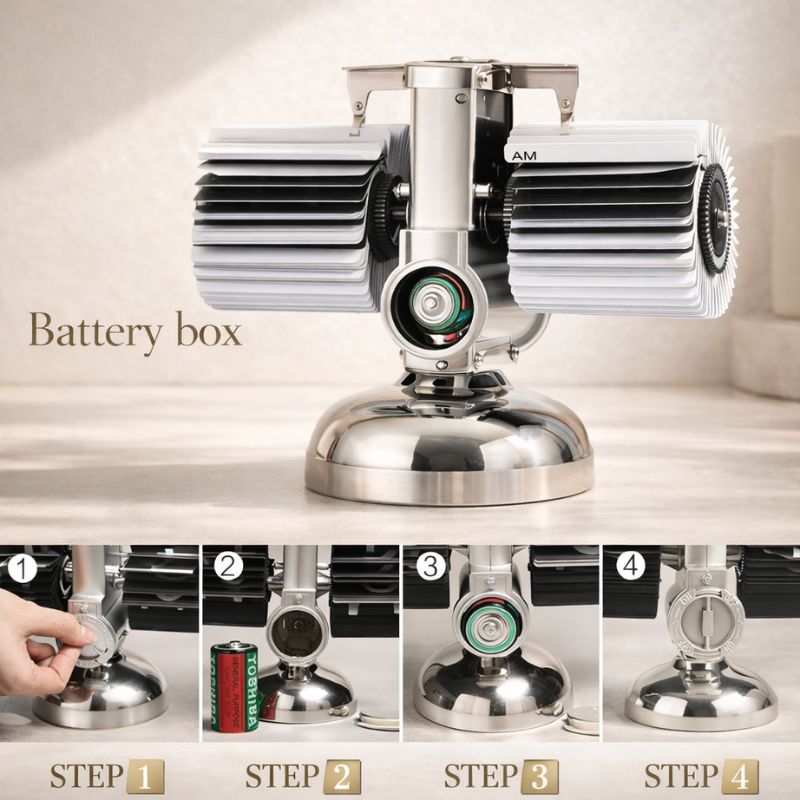 ORLO™ | Retro Flip Desk Clock