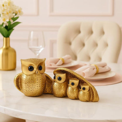 Kakuku™ Golden Owl Family