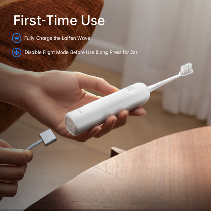 Electric Toothbrush, 60° Oscillation &  (66,000 Times/Minute) Vibration