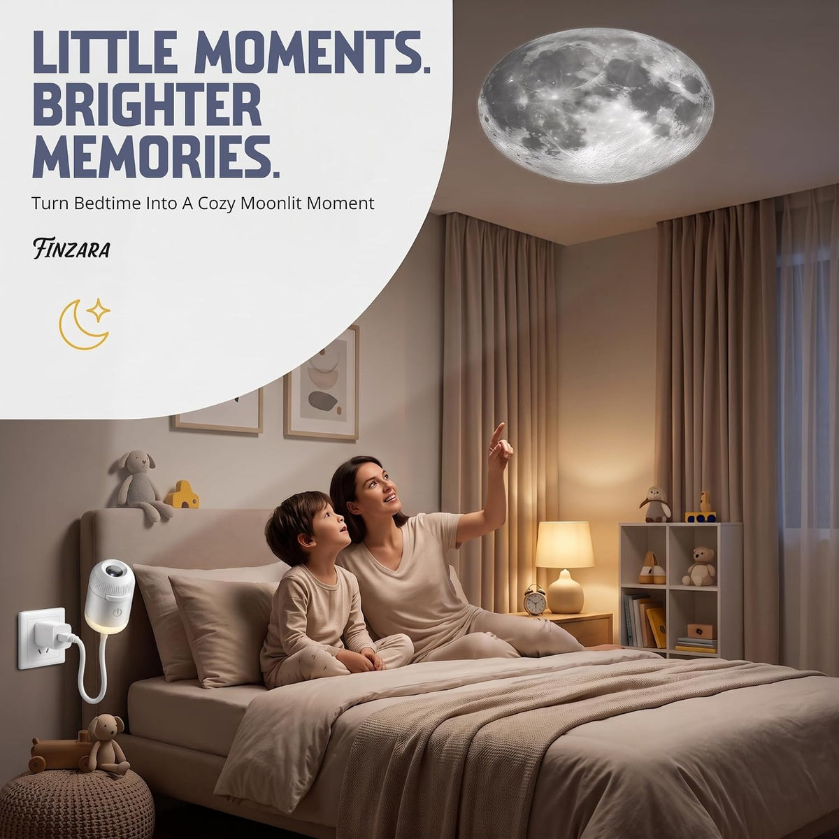 Mini Galaxy Projector Night Light — 24-Scene Starry Sky LED Lamp