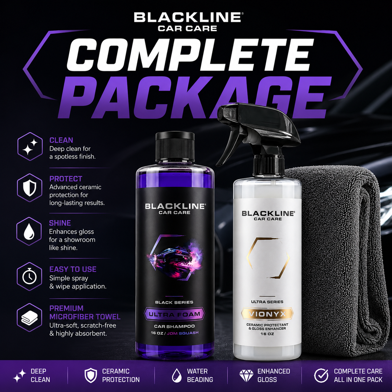 BLACKLINE®  Professional Coating Spray Package