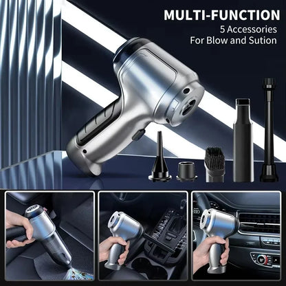 Vacuum Cleaner - Powerful and Compact Car Vac for Quick Cleaning