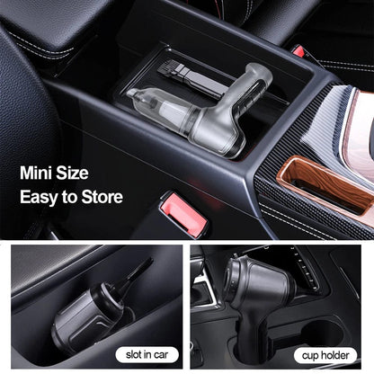 Vacuum Cleaner - Powerful and Compact Car Vac for Quick Cleaning