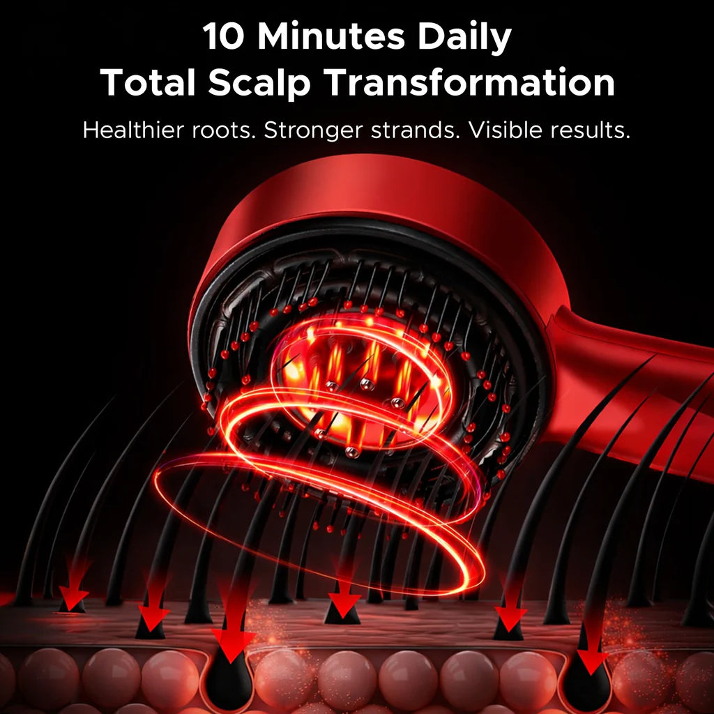 Bella™ 3-in-1 Red Light Therapy Hair Brush