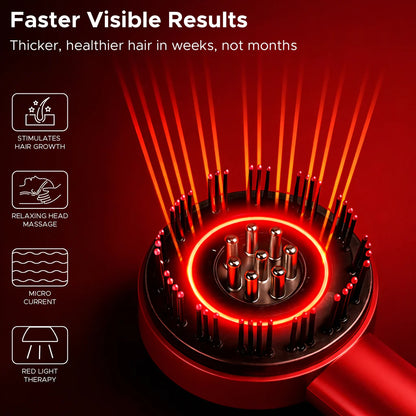 Bella™ 3-in-1 Red Light Therapy Hair Brush