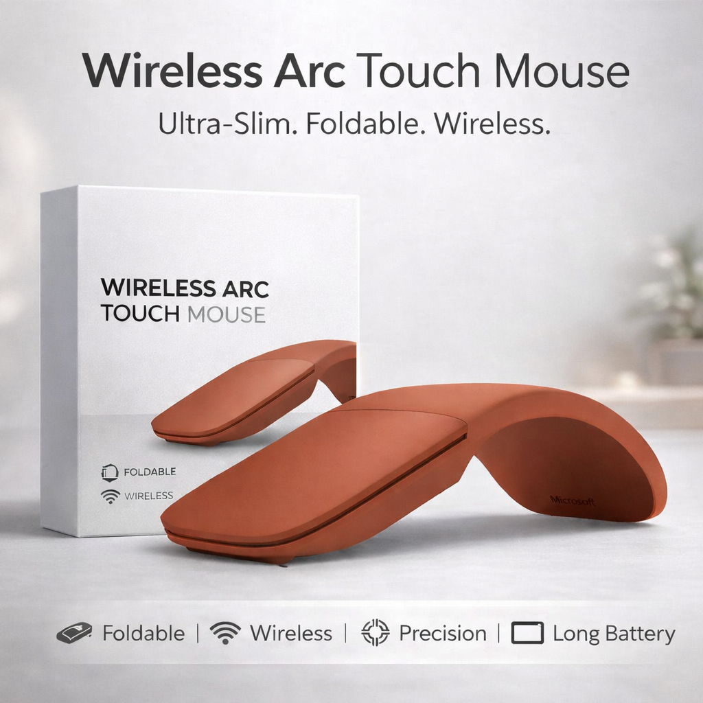 Wireless Optical Arc Touch Mouse