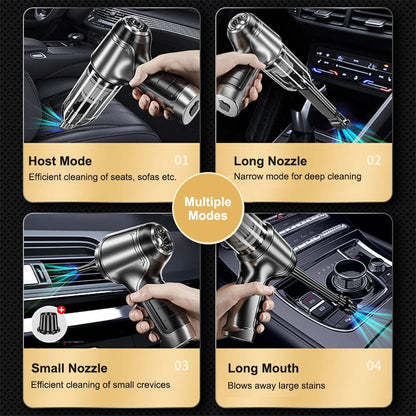 Vacuum Cleaner - Powerful and Compact Car Vac for Quick Cleaning